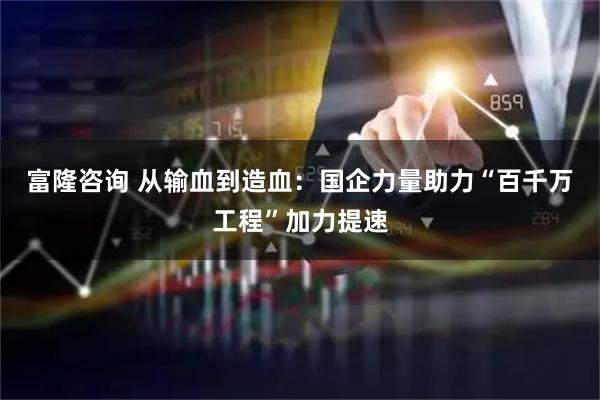 富隆咨询 从输血到造血：国企力量助力“百千万工程”加力提速