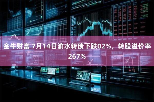 金牛财富 7月14日渝水转债下跌02%，转股溢价率267%